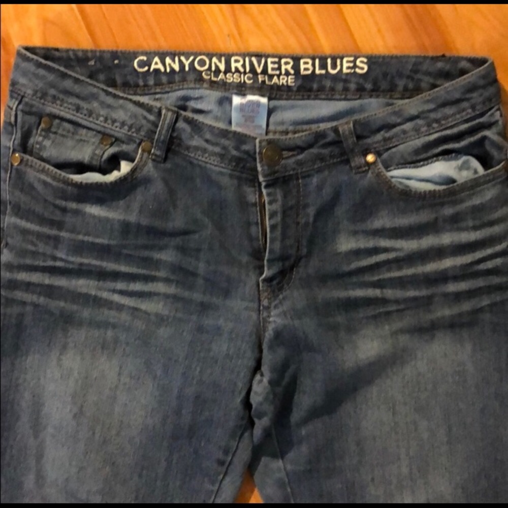 Canyon River Blues Classic Flare Size 12